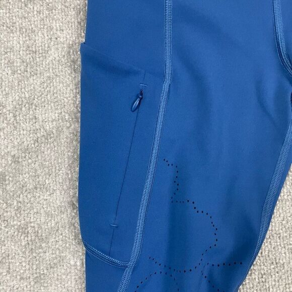 Athleta Atlantis Blue All In Reaction 7/8 Tight Laser Cut Pocket Legging Size S - Picture 3 of 6